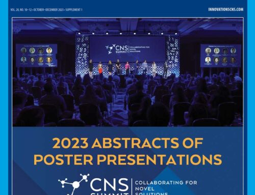 CNS Summit 2023 Abstracts of Poster Presentations